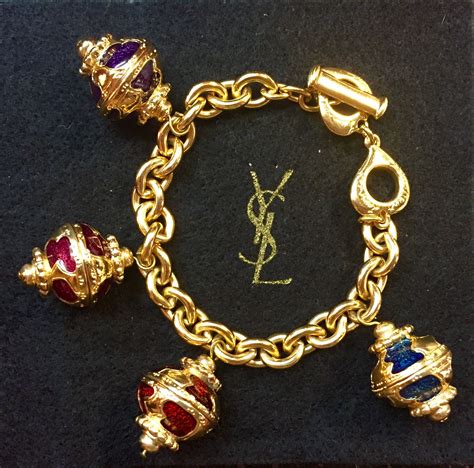 yves Saint Laurent vintage jewelry